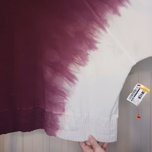 3/$18 - Joy Lab Red/Gray Long Sleeve Top  Size Medium - Picture 7 of 8